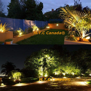 M0471 : M.T.C Canada LED Garden Light 10W Landscape Lights 12VDC Input Voltage : Colour Available 3000K Warm White (Pack of 12 Piece 3000K Warm White)
