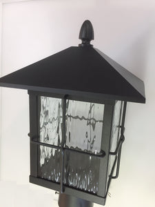 M0459 : M.T.C Canada LED Post Light 12W 1500lm IP65 Waterproof Outdoor CCT Changeable With Button 3000K/4500K/6000K Input Voltage 120VAC CETL Certified For Sale