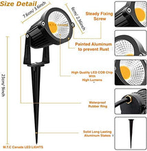 (12 pack )M0471 : M.T.C Canada LED Garden Light 10W Landscape Lights 12VDC Input Voltage : Colour Available 3000K Warm White (Pack of 12 Piece 3000K Warm White)