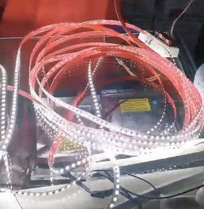 M0483 ( 15M LED strip ) : M.T.C Canada LED Strip Light 24V DC SMD 2835 120LED/M Watt:1M≤15 15M (49.5 Feet) Length No Drop in Voltage IP 20 Indoor Use Only