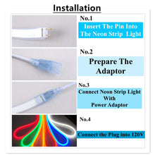M0468 : LED Neon Rope Light 25M(82.5 Feet) Roll RGB  With Remote IR Controller 110V 120LED/M Outdoor & Indoor Use IP66 With 110V Flat US Wall Plug connector Comes With 20 Pcs Holding Clip .