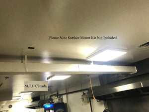 M0428:Smart CCT Changeable LED 2x2  flat panel 40W,Smart Dimmable CUL with Junction Box at the Back CUL Certified Pack of 2