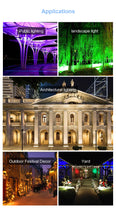 M0463: M.T.C Canada Smart LED floodlight RGB changeable controlled by APP 50W IP65 Waterproof Black Housing CETL Certified