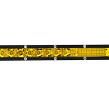 M0537 : LED Bar Single Row 21.5 inch 90W Yellow Light Combo 9000lm , IP65 Water Proof Input Voltage 10-30VDC CE, ROHS