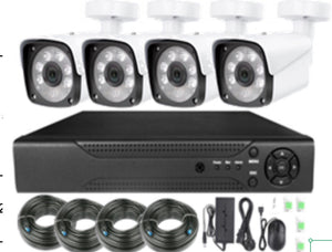 M0480: M.T.C Canada 1080P Full HD Security Camera System with 2TB Hard Drive, Home NVR Systems with 8 ochs NVR 4pcs Camera ,4 Piece 3 MP HD Outdoor / Indoor Surveillance IP Cameras With Nigh Vision