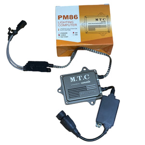 M0499: HID KIT 12V Canbus H11 3000K Golden Warm White Super Bright 35W Metal Base With Premium Canbus Pm86 Ballast & 2 H11 Bulb