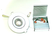 M0554 /3K: (Pack of 12 Piece 4 inch Gimbal Movable, 3000K) LED 4 inch slim panel light Round Gimbal Style Dimmable, 9W ,CETL Certified,Suitable for WET Locations, IC Rated,Easy