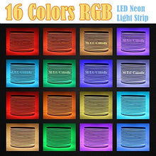 M0592 : LED Neon Rope Light With Smart Bluetooth App Controller 25M(82.5 Feet) Roll Direct Line Voltage 110V 120LED/M Outdoor And Indoor Use IP66 , , 25 Metre/82.5 Feet Long LED Neon Rope light / LED