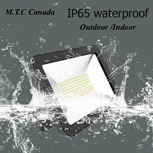 M0326: M.T.C Canada 100W Slim Flood Light 12000lm 6000K Input Voltage AC120V CUL Certified