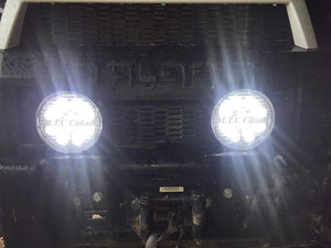 (Pack of 4 )M0160: 4 inch Round LED Light Off Road Application Work Light 27W 6000K IP67  Input 10-30VDC