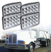 OFF Road Use ( No DOT Approved ) LED Head Light 4x6 45W 6000K Hi/Low Off Road With Mounting Brackets  CE,ROHS Pack of 2 Pcs