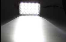 M0210 : Head Light series( No Mounting Bracket Included) LED Head Light 4x6 45W 6000K Hi/Low Off Road DOT Approved  Pack of 2 Pcs