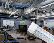 M0534 ( pack of 25 Piece ): LED 4 Row V shaped T8 4 Feet Integrated Tube Light Fixture 50W 6500 lm(130lm/W) 6000K