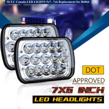 LED Head Light 5x7 45W 6000K Hi/Low DOT Approved CE,ROHS Pack of 2 Pcs
