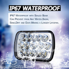 LED Head Light 5x7 45W 6000K Hi/Low DOT Approved CE,ROHS Pack of 2 Pcs