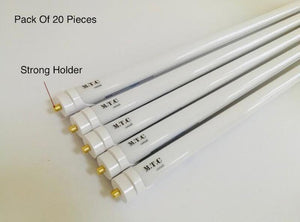 M0241:LED T8 8 Feet Tube Light FA8 MODEL(1 Pin)3 6W 4320lm 6000K(Bright White) Frosted Cover CETL Certified No Need Ballast 100V-277VPack Of 10 PCS