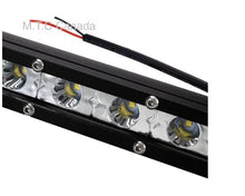 Pack 0f 2 M0218 : LED Light Bar,15 inch 36W Each 6000K Single Row LED Pack 0f 2