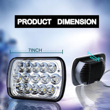 LED Head Light 5x7 45W 6000K Hi/Low DOT Approved CE,ROHS Pack of 2 Pcs