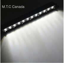 Pack 0f 2 M0218 : LED Light Bar,15 inch 36W Each 6000K Single Row LED Pack 0f 2