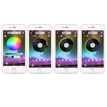 (8 Pods ) M0383:M.T.C Canada RGB LED Rock Lights Multicolor Neon LED Light Kit w/Bluetooth Controller, Timing, Flashing, Music Mode for Underglow Off Road Truck SUV