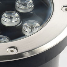 ( Pack of 5 Piece ) M0548 LED Buried Light/LED in Round Light Low Voltage 24VDC 7W 3000K Warm White IP67 Waterproof
