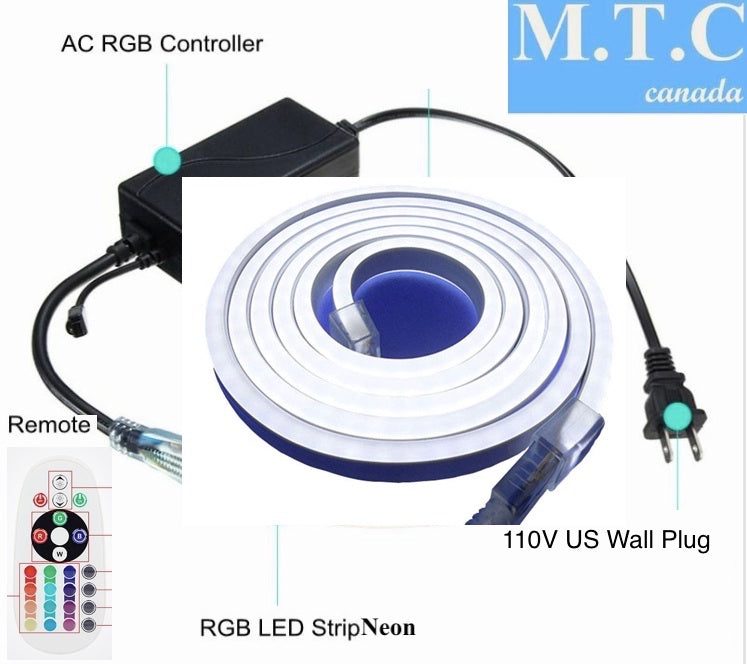 IR Controller With Remote ONLY For LED Neon Rope Light Model Number   M0367 Only