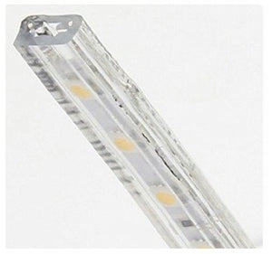 M0003(Pinkish Purple) :LED Rope Light 25M Roll 5050 SMD 100V-265V 60LED/M Outdoor/Indoor Use IP66 With 110V Flat US Wall Plug+20 Pcs Holding Clip