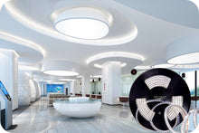 M0470/50M : LED Rope Light 50M (165 Ft) 2835 SMD 120LED/M 120V Outdoor &Indoor Use IP66 With 110V Flat US Wall Plug connector