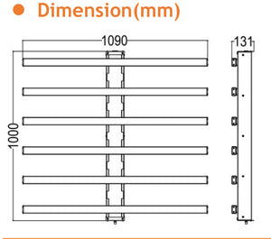 (Pack of 1 Piece ) M0516 : M.T.C Canada LED Grow light 600W 88.800lm Full Spectrum white light + 660nm Red