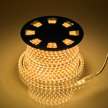 M0003 ( 3000K Warm White  ) :LED Rope Light 25M Roll Warm White ColourOutdoor/Indoor IP66 With 110V Flat Wall Plug