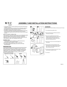 M0323:M.T.C Canada LED Wall Light Outdoor /Porch Light, Wall Lantern, 12W (120-150W Equivalent) , 1200 Lumens, Waterproof Outdoor Rated, CETL 3CCT(Pack of 2 Piece )