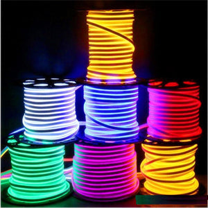 M0592 : LED Neon Rope Light With Smart Bluetooth App Controller 25M(82.5 Feet) Roll Direct Line Voltage 110V 120LED/M Outdoor And Indoor Use IP66 , , 25 Metre/82.5 Feet Long LED Neon Rope light / LED