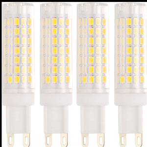 (Pack of 10 Pcs)M0005 -G9 Base 88-SMD 2835 LED Light Bulb,8W, 6000K, 600-700LM, AC120V  Non-dimmable CETL Certified