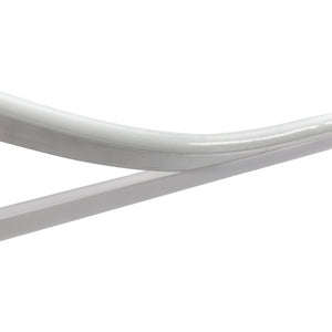 Pack of 25 Piece M0568 : 39 Inch Plastic Channel Pack of 25 Piece White For Neon Rope One Sided 25M