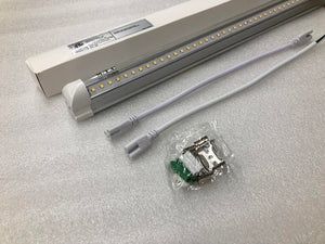 Pack of 4 Piece : M0522 LED 2 Feet Integrated Tube Fixture 18W 6000K 130lm/W CETL